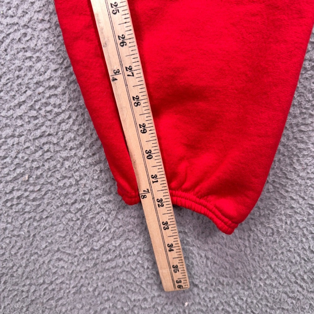 Ohio State Buckeyes Sweatpants Mens XL Red Fleece Joggers Champion NCAA OSU - Picture 10 of 12